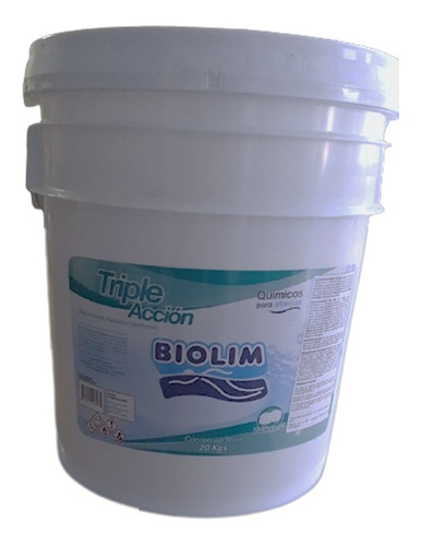 Cloro Para Albercas Triple Acción Pastillas 20kg Biolim