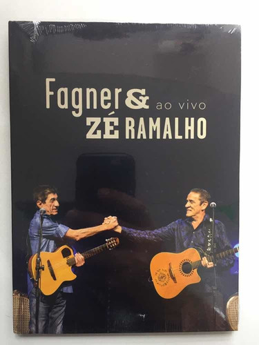 Dvd - Fagner & Zé Ramalho - Ao Vivo - 2014 - Digipack