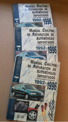 Manual Chilton Reparacion Autos Importados 92 96 Español