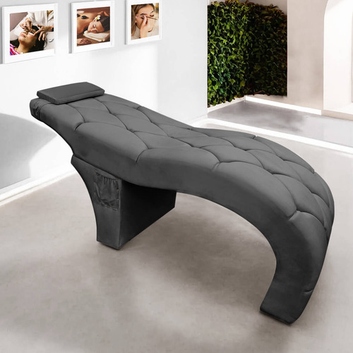 Maca Estética Estofada Design Sobrancelhas Cinza Grafite