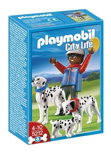 Todobloques Playmobil 5212 Dalmata Cachorro Caja Maltratada)