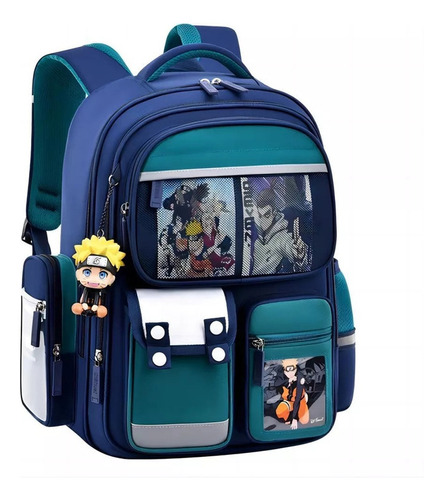 ¡nuevo Para 2024! Mochila Naruto Mochila De Escuela Primaria