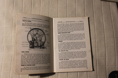 Ford Naa Model 1952 Tractor Manual Del Propietario (Usado)