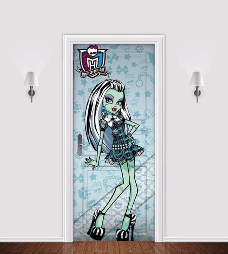 Monster High - Adesivos Decoração Para Portas