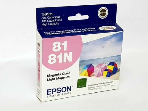 Imagem 1 de 1 de Cartucho Epson 81 81n - T081620 - Magenta Claro