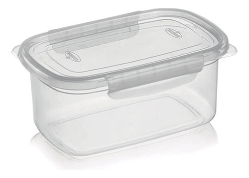 Kit 10 Potes Alto Com Travas 850ml Microondas Freezer Nitron