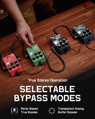 Pedales Cetus Reverb Para Guitarra Eléctrica, Reverb Guitar