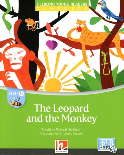 Leopard And The Monkey ,the - Helbling Young Readers B With 