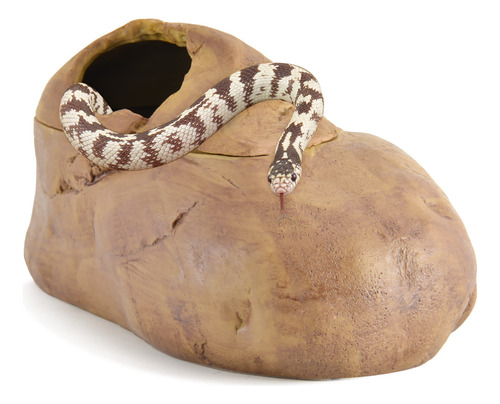 Cueva Serpiente Hábitat Natural Para Reptiles Gecko Serpient