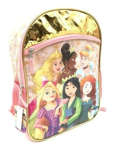 Bolso Escolar De Disney Princess Original 