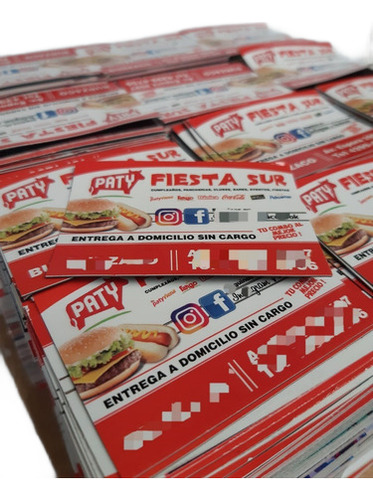 Imanes Publicitarios 7x5 ( Laca Uv ) X 500 U.