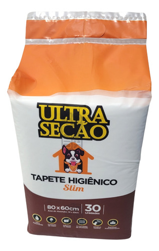 Tapete Higiênico Ultra Grande Gel Absorvente 30 Unidades