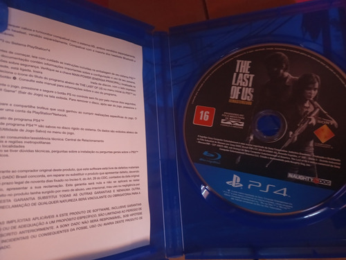 The Last Of Us Ps4 Mídia Física