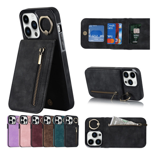 Funda Para Samsung Carcasa Piel Soporte De Carcasa Bolsa