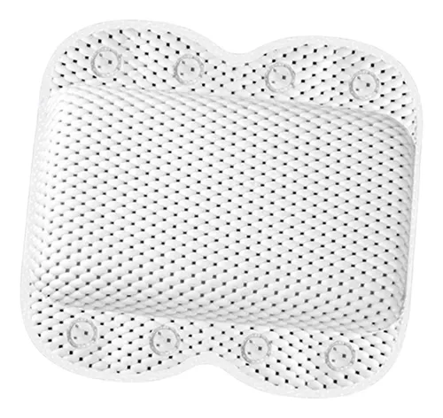 Almohada De Baño Para Bañera Spa Reposacabezas Lavable