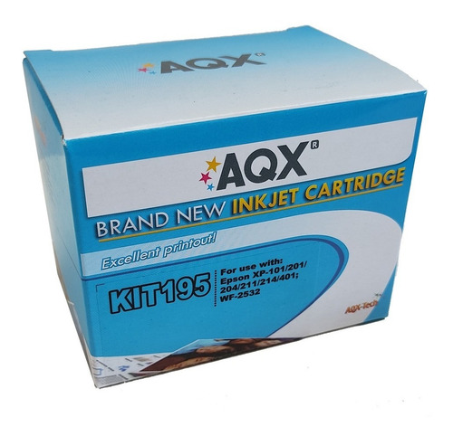 Cartucho Alternativo Aqx-tech Para Epson Xp211 Xp411 Pack X4