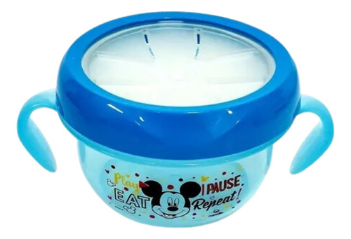 Bowl Cerealero Snack Box Asas Disney Bebe Mickey Minnie 