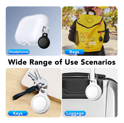 Tracker Air Tags Cascho Para Apple Find My App (ios), Paquet