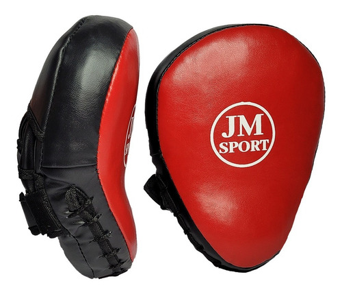 Guantes Foco Manopla Curva Premium Boxeo Kickboxing Mma Thai