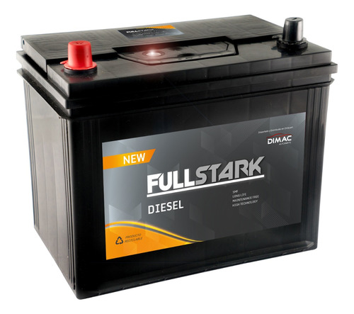 Bateria Fullstark 80ah S85d26rbh Diesel Izquierda