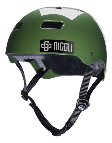 Capacetes Niggli Iron Pro N1 Cor Verde Tamanho Gg