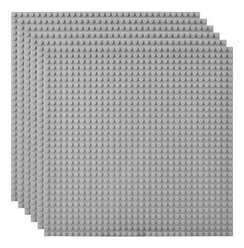 Placa Base Compatible Con Lego 25cm X 25 Cm Gris