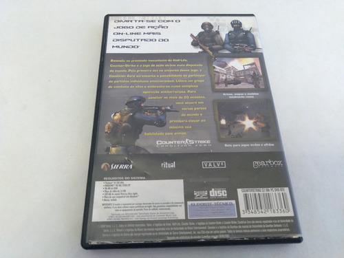 Jogo P/ Pc - Counter Strike Condition Zero - Usado - (Usado)