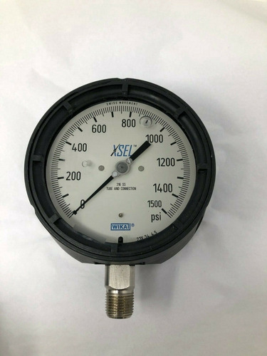 Wika 9834082 Process Pressure Gauge 232.34 1/2  Npt Lowe Ddd