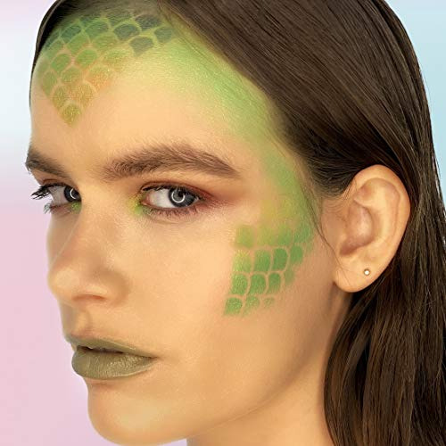 Plantilla De Maquillaje De Escamas De Sirena Fx