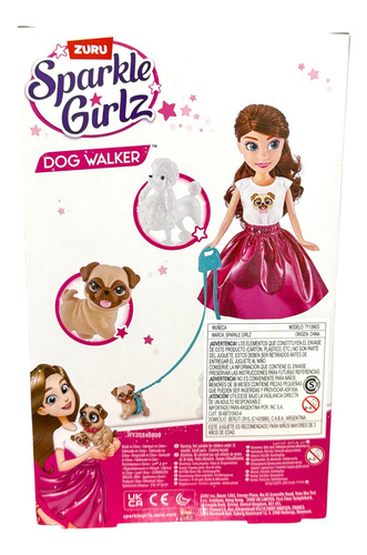 Muñeca Sparkle Girlz Con Mascotas