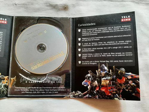 DVD Filme Transformers - O lado oculto da lua