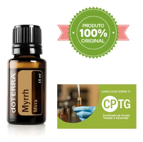 Doterra Óleo Essencial Mirra 15ml Puro E Orgânico | MercadoLivre