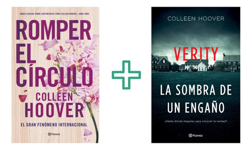 Romper El Circulo + Verity - Colleen Hoover - 2 Libros -
