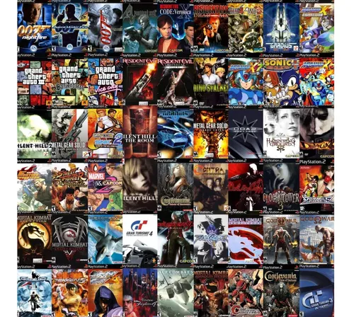 10 Jogos Diversos De Playstation 2 Clássicos | Parcelamento sem juros