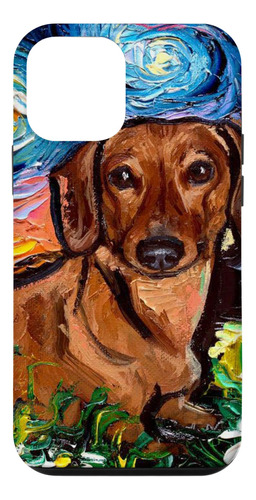 iPhone 12 Mini Perro Hippie Dachshund Caja B08n6x6665_300324