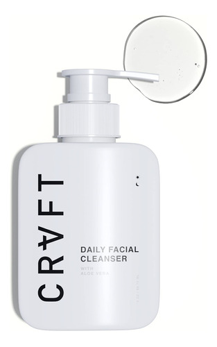 Crvft - Limpiador Facial Diario Para Hombre, 3 Onzas (am/pm)