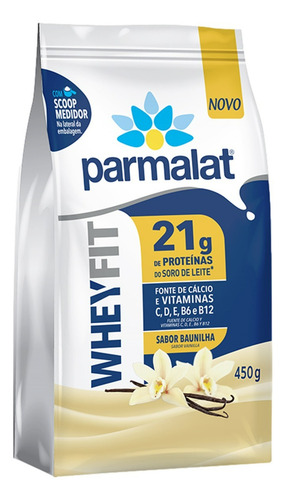 Parmalat Wheyfit Baunilha 450g