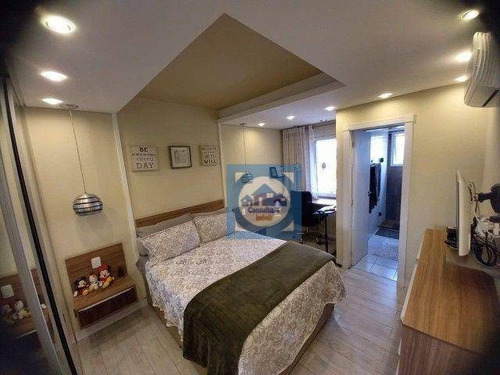 Imagem 13 de 19 de Apartamento Com 3 Dormitórios À Venda, 96 M² Por R$ 889.000,00 - Encruzilhada - Santos/sp - Ap6170