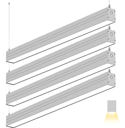 Luz Led De Canal Lineal Suspendida Arquitectnica, 4 Pies 40