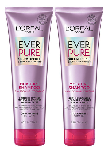 Loréal Paris Everpure - Shampoo Hidratante Sin Sulfato