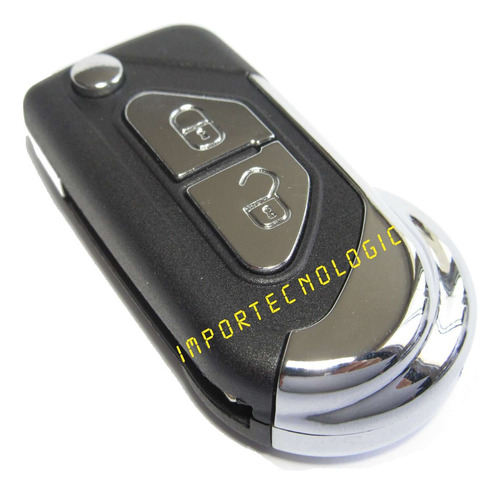 Carcasa Para Llave Alarma Citroen Ds3 2011 2013 Retractil 2b