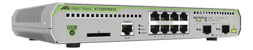 Switch Administrable Centrecom Gs970m, Capa 3 De 8 Puertos