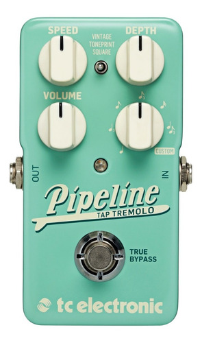 Tc Electronic Pipeline Tap Tremolo Pedal Toneprint