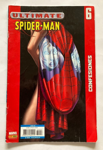 Comic Marvel: Ultimate Spider-man (hombre Araña) - Confesiones, #6 De La Colección Panini.