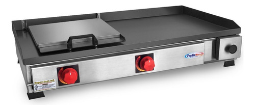 Chapa De Lanche Hot Dog Sanduiche 80x40cm C/ Abafador Inox
