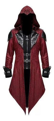 Chamarra Con Capucha Style Gothic Assassin Creed Steampunk Z