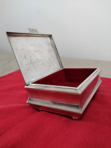 Caixa Porta Jóias De Prata Bellini (antiga)
