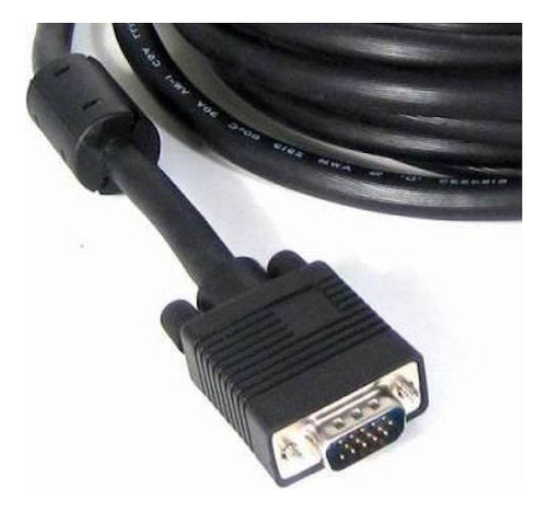 Cabo Vga 20 Metros Blindado Profissional Projetor D-sub 20m (Usado)
