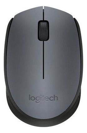 Mouse Sem Fio Logitech M170 Cinza E Preto