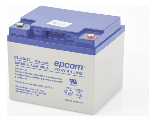 Acumulador Epcom Pl-40-12 Tecnología Vrla Agm 12 V 40ah